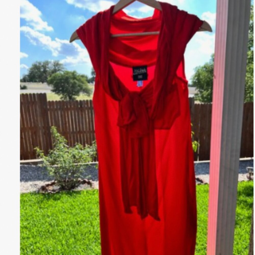 Jean Paul Gaultier Femme Dress AEFFE SPA Red Orange